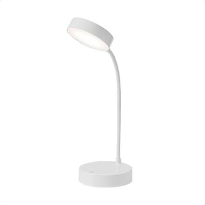 Luminária De Mesa Taschibra Puck Led Recarregável Branca