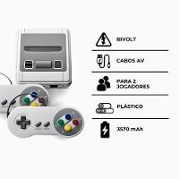 Console Super Mini Game Retrô Com 620 Jogos Clássicos + 2 Controles – Diversão Nostálgica Para Tv - 7