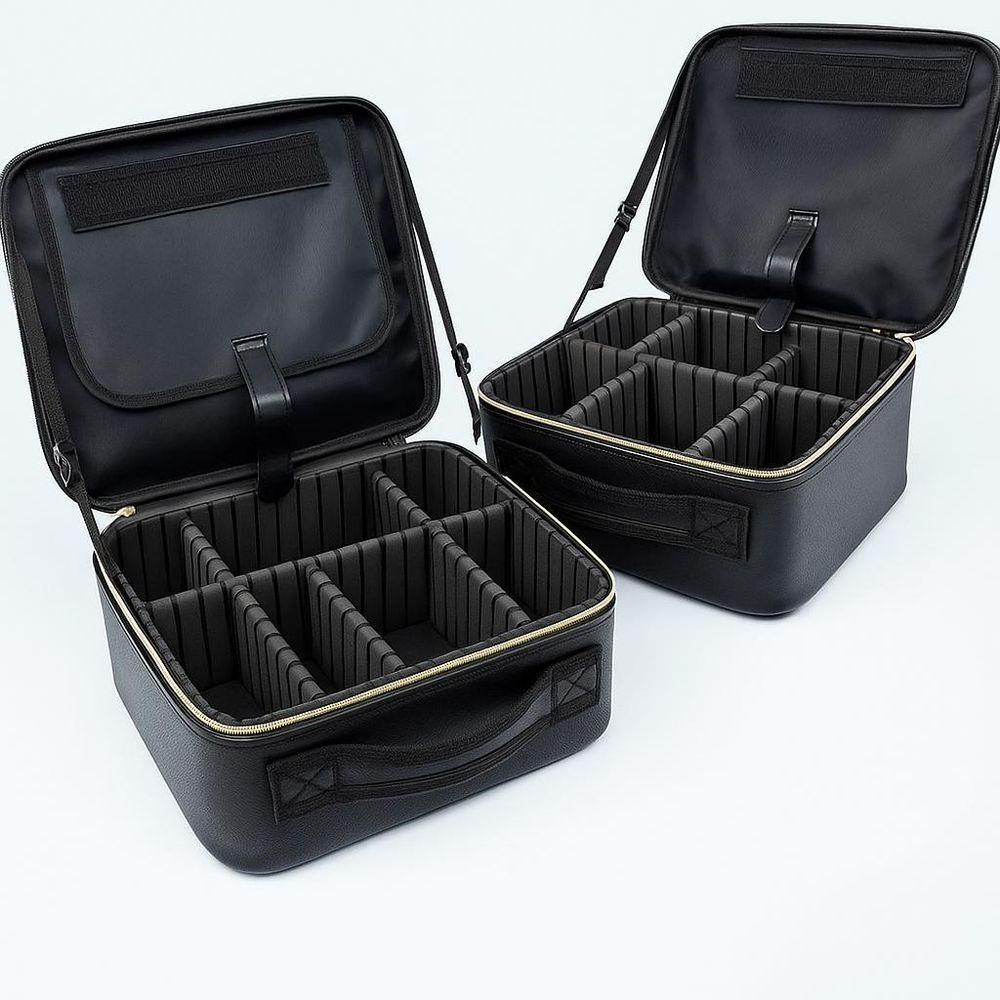 Maleta Maquiagem Profissional Espelho Led Viagem Make - 4