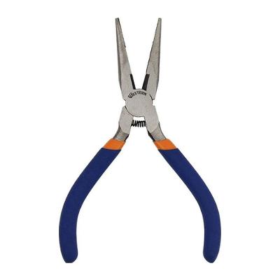 Alicate Mini Western Bico Meia Cana 5" Azul