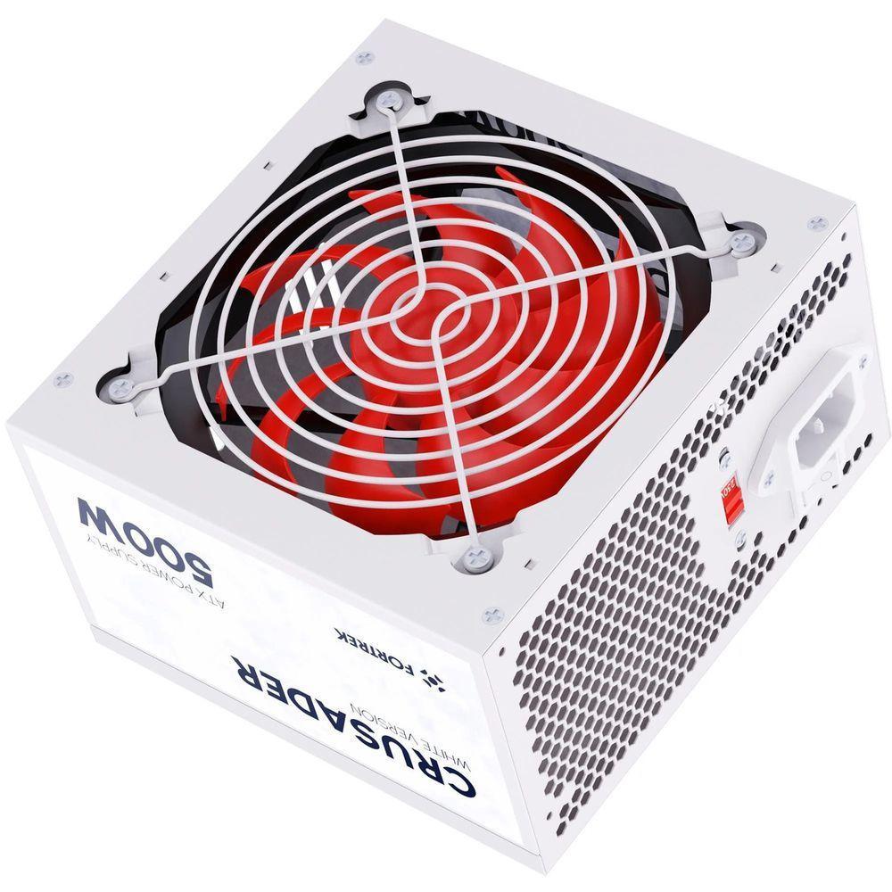 Fonte Gamer Atx Fortrek Crusader 500w Branca - 3