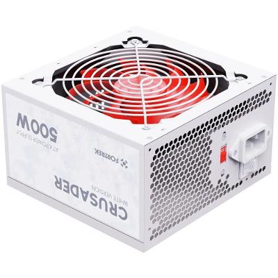 Fonte Gamer Atx Fortrek Crusader 500w Branca