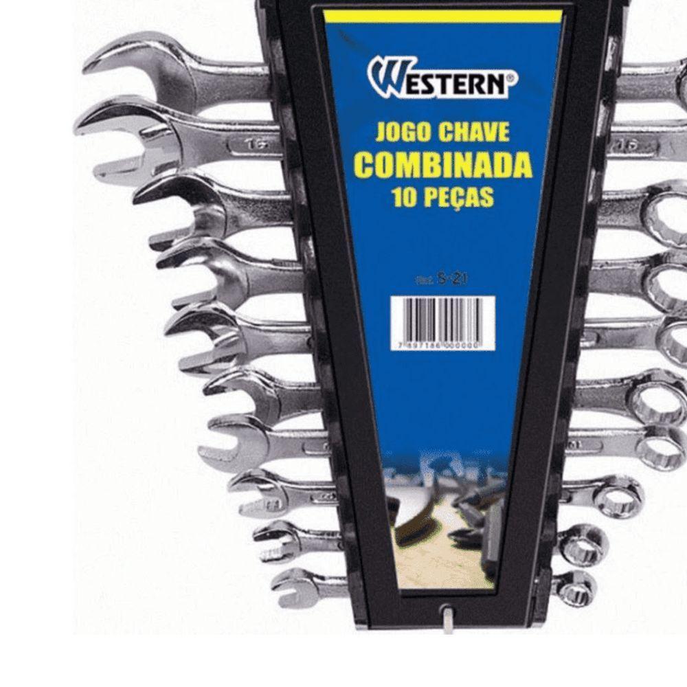 Jogo De Chaves Combinadas 6-17mm C-10 Pc - 3