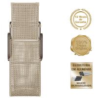 2 Espreguiçadeira Catar E 1 Mesa Garden Cor Marrom Rami - 3