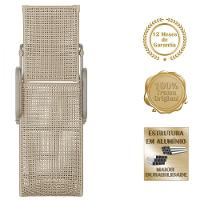 2 Espreguiçadeira Catar E 1 Mesa Garden Cor Fendi Rami - 3