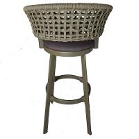 2 Banquetas Somália Em Alumínio E Corda Náutica Jardim Rami - 2