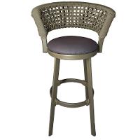 2 Banquetas Somália Em Alumínio E Corda Náutica Jardim Rami - 3