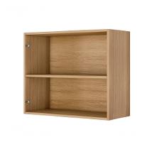 Armário Aéreo Cristal 2 Portas Arte Móveis Cinamomo-off White - 3