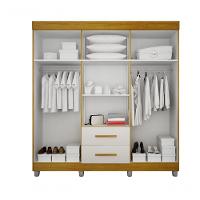 Armario Roupeiro Paris 6 Portas Chf Cinamomo-off White - 2