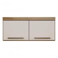 Armario Aéreo Granada 2 Portas Suspenso Arte Moveis Cinamomo-off White - 3