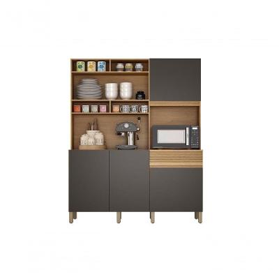 Armario Cozinha Canastra Valdemoveis Cinamomo-grafite