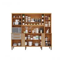 Armário De Cozinha Completo Acácia 8 Portas 2 Gavetas Salleto Cinamomo-off White - 3