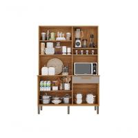 Armário Cozinha New Siena 5 Portas Abrir 1 Porta Basculate 1 Gaveta Salleto Cinamomo-off White - 2