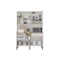 Armário Cozinha New Siena 5 Portas Abrir 1 Porta Basculate 1 Gaveta Salleto Branco - 3