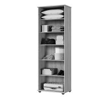 Armário Multiuso Bahia 2 Porta C- Chave 4 Prateleira Interna Arte Móveis Cinamomo - 2