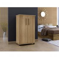 Armário Multiuso 2 Portas 4 Prateleiras Berlim Arte Móveis Cinamomo - 4