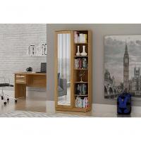 Armário Multiuso 1 Porta Com Espelho João Pessoa Valdemóveis Cinamomo - 3