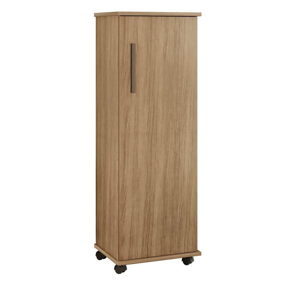 Armário Multiuso 1 Porta 4 Prateleiras Olinda Arte Móveis Cinamomo - 1