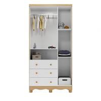 Armário Infantil 3 Portas 3 Gavetas Tedy - Moveis Peroba Amendoa-branco - 2