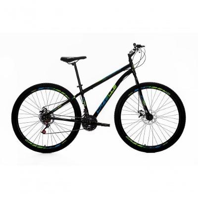 Bicicleta Cazelle Napoli Aro 29, Quadro 15.5, Freio A Disco Dianteiro E Traseiro 21 Marchas, Garfo Rígido
