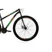 Bicicleta Cazelle Napoli Aro 29, Quadro 15.5, Freio A Disco Dianteiro E Traseiro 21 Marchas, Garfo Rígido