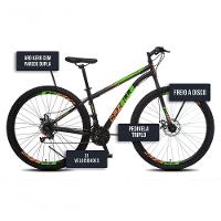 Bicicleta Cazelle Napoli Aro 29, Quadro 15.5, Freio A Disco Dianteiro E Traseiro 21 Marchas, Garfo Rígido - 5