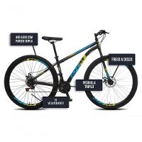 Bicicleta Cazelle Napoli Aro 29, Quadro 15.5, Freio A Disco Dianteiro E Traseiro 21 Marchas, Garfo Rígido - 5