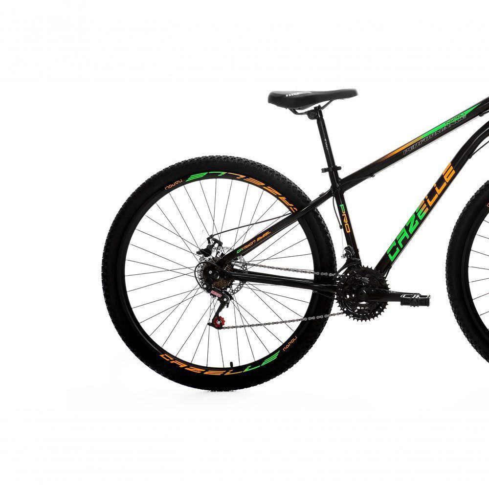 Bicicleta Cazelle Napoli Aro 29, Quadro 15.5, Freio A Disco Dianteiro E Traseiro 21 Marchas, Garfo Rígido - 3