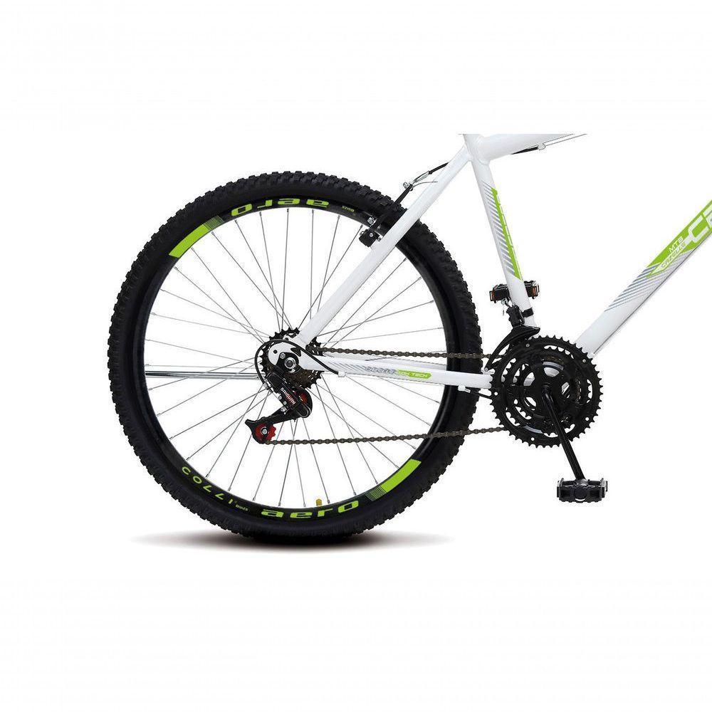 Bicicleta Cazelle Cb 500, Aro 26 Comum Natural, 36 Raias, 18 Marchas, Freios V-brake E Suporte De Guidão Down Hill Colli - 3