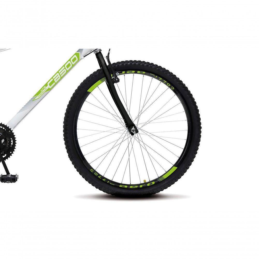 Bicicleta Cazelle Cb 500, Aro 26 Comum Natural, 36 Raias, 18 Marchas, Freios V-brake E Suporte De Guidão Down Hill Colli - 4