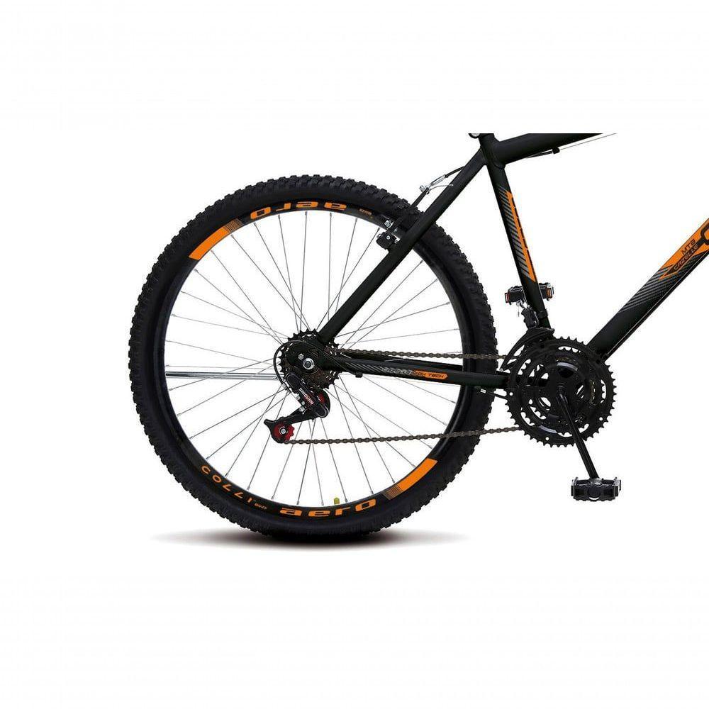 Bicicleta Cazelle Cb 500, Aro 26 Comum Natural, 36 Raias, 18 Marchas, Freios V-brake E Suporte De Guidão Down Hill Colli - 3