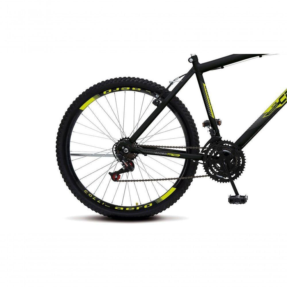 Bicicleta Cazelle Cb 500, Aro 26 Comum Natural, 36 Raias, 18 Marchas, Freios V-brake E Suporte De Guidão Down Hill Colli - 3