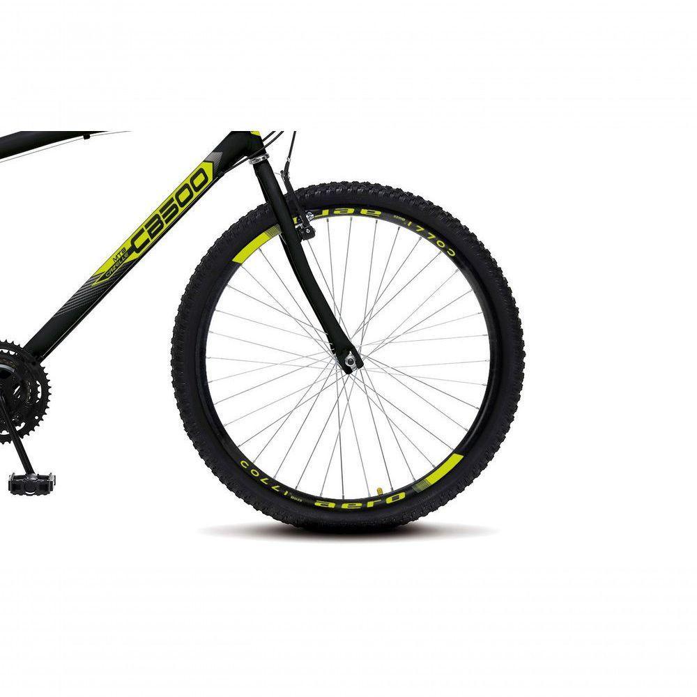 Bicicleta Cazelle Cb 500, Aro 26 Comum Natural, 36 Raias, 18 Marchas, Freios V-brake E Suporte De Guidão Down Hill Colli - 4