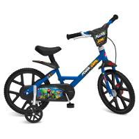 Bicicleta Aro 14 Power Game Bandeirante Preto/off - 1