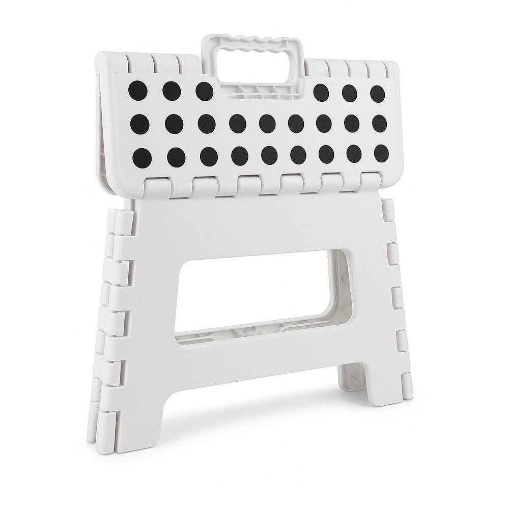 Banqueta Banquinho Portatil Multiuso Plastico Resistente Reforcado Compacto Casa Passeio Viagem - 6