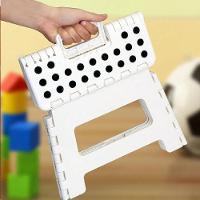 Banqueta Banquinho Portatil Multiuso Plastico Resistente Reforcado Compacto Casa Passeio Viagem - 2