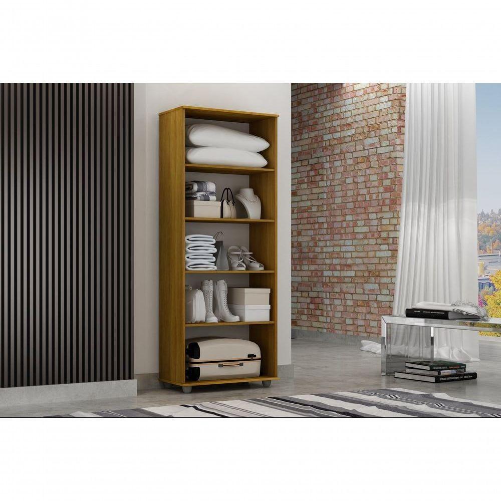 Armário Multiuso Caio 2 Portas Com Chave - Chf Móveis Cinamomo-off White - 2