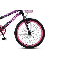 Bicicleta Jully Aro 20 Aero 36 Raias, Freios V-brake Dianteiro E Traseiro, Suporte De Guidão Down Hill E Cestinha - 2