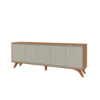 Buffet Premium 5 Portas Mavaular Naturalle-off White - 5