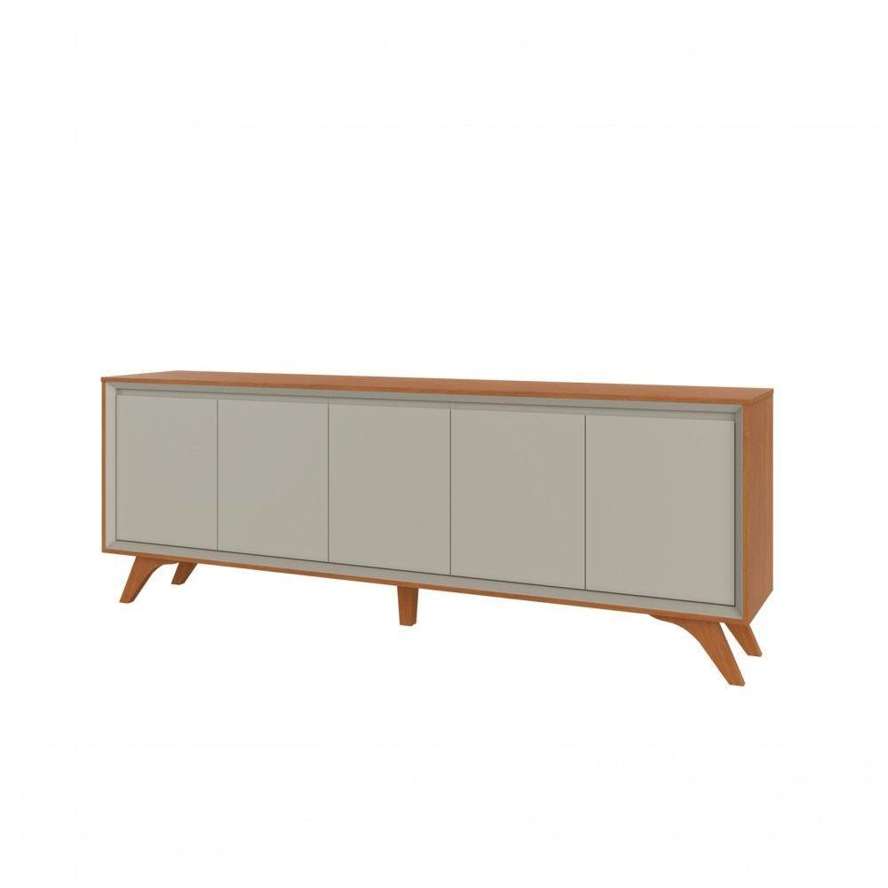 Buffet Premium 5 Portas Mavaular Naturalle-off White - 3