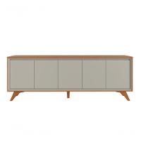 Buffet Premium 5 Portas Mavaular Naturalle-off White - 1