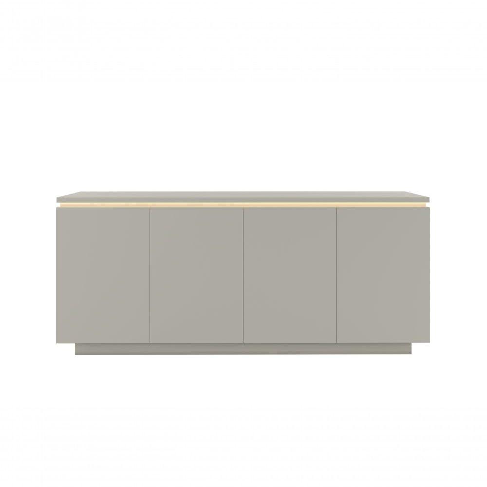 Buffet Luminus 4 Portas C-led Mavaular Off White - 3