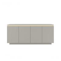 Buffet Luminus 4 Portas C-led Mavaular Off White - 3