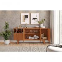 Buffet Duna 3 Portas 1 Gaveta E Adega Mavaular Naturale - 5