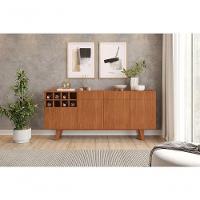 Buffet Duna 3 Portas 1 Gaveta E Adega Mavaular Naturale - 6