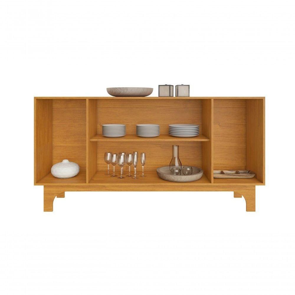 Buffet Delícia 4 Portas Lisas Jcm Movelaria Cinamomo-off White - 3