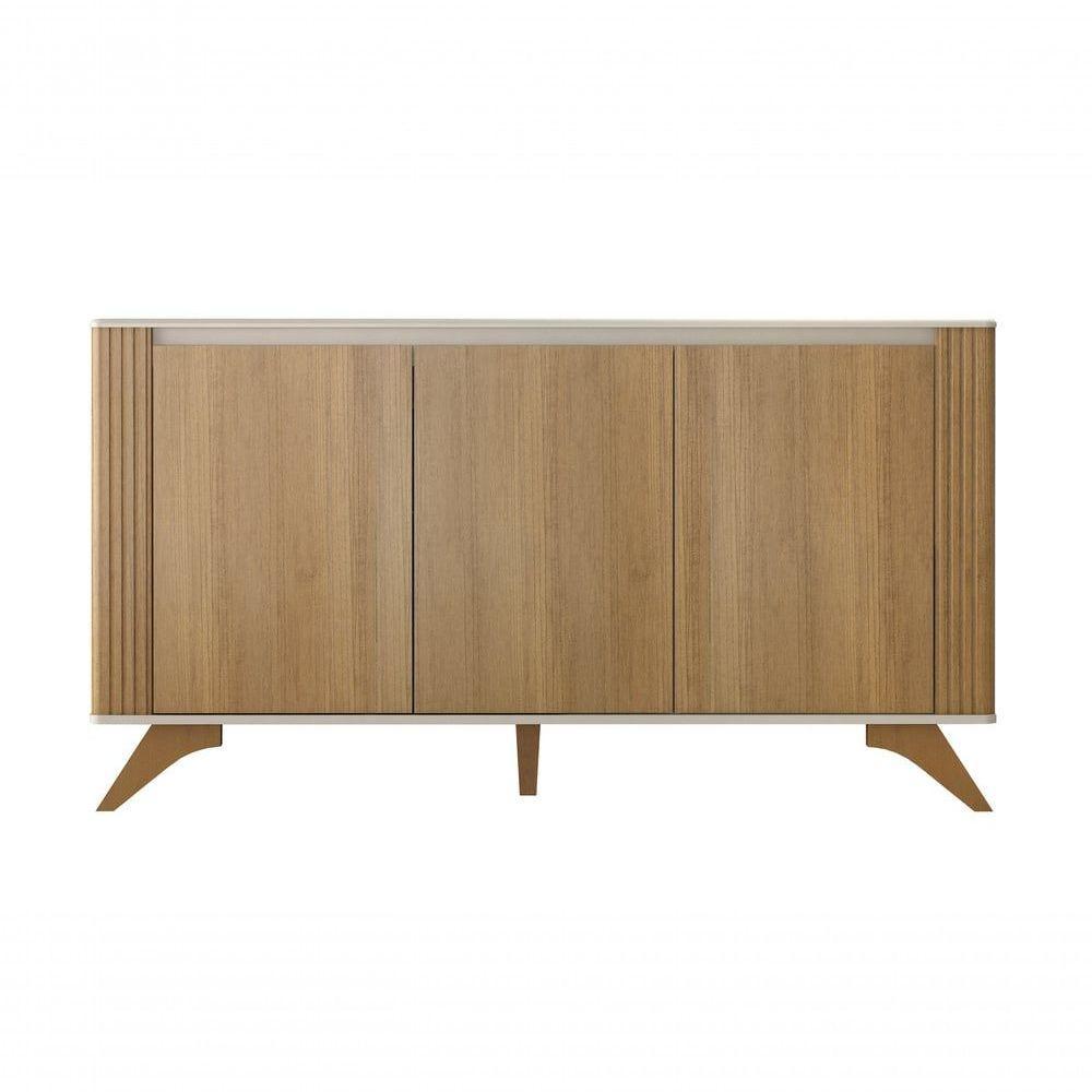 Buffet Balcao Pampulha Off White-cinamomo - 1