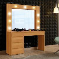 Camarim Anne 5 Gavetas 9 Lampadas Led Mavaular Naturale - 6