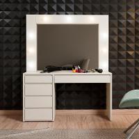 Camarim Anne 5 Gavetas 9 Lampadas Led Mavaular Off White - 3