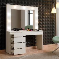 Camarim Anne 5 Gavetas 9 Lampadas Led Mavaular Off White - 5